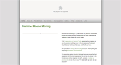 Desktop Screenshot of hummelhousemoving.com